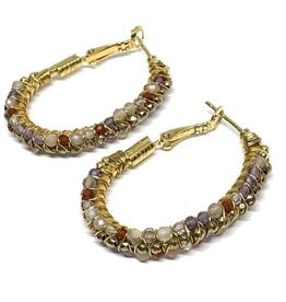 GAS Bijoux Earrings - Lyre Hoop