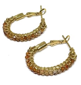GAS Bijoux Oorbellen - Lyre Hoop