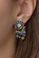 Ayala Bar Earrings  Moonlight Shimmer