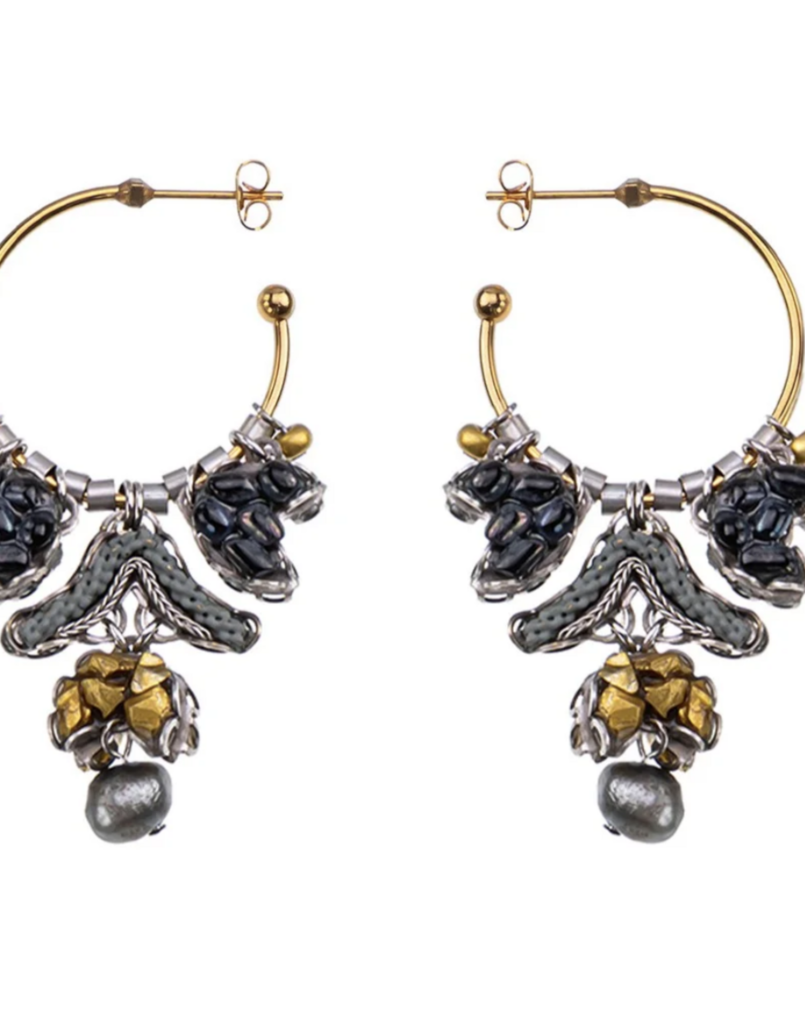 Ayala Bar Earrings  Moonlight Shimmer