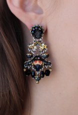Ayala Bar Earrings  Obsidian Night