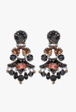 Ayala Bar Earrings  Obsidian Night