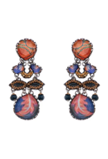 Ayala Bar Earrings  Amber Bloom