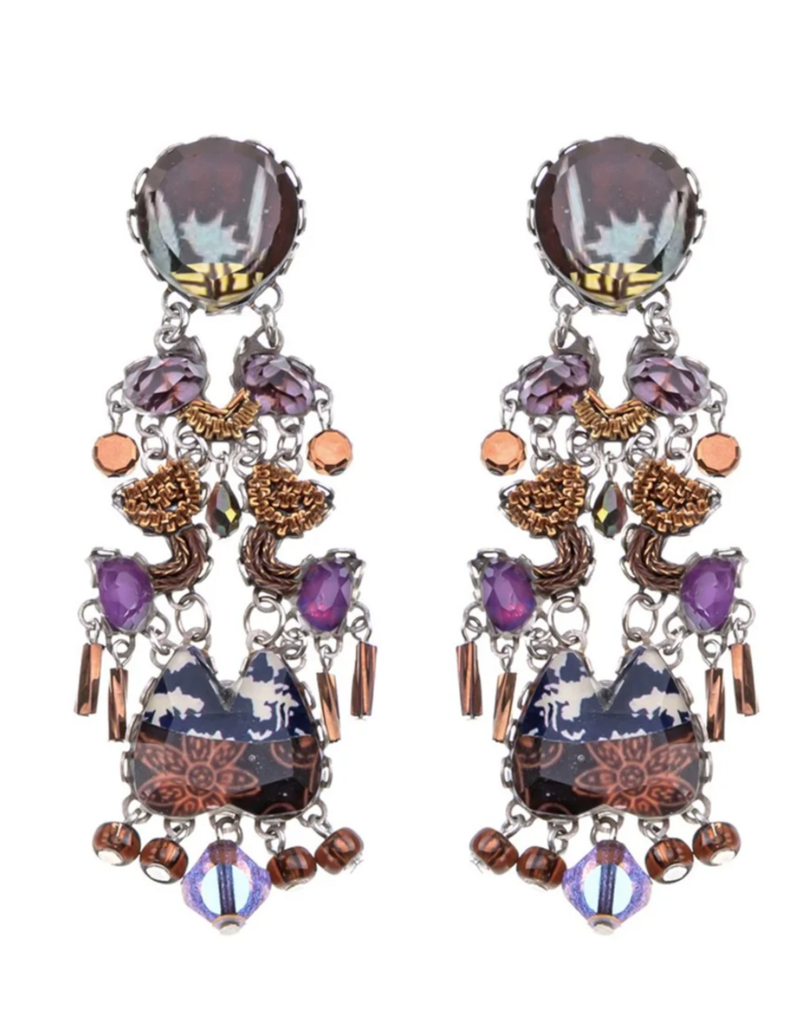 Ayala Bar Earrings  Winter Warmth