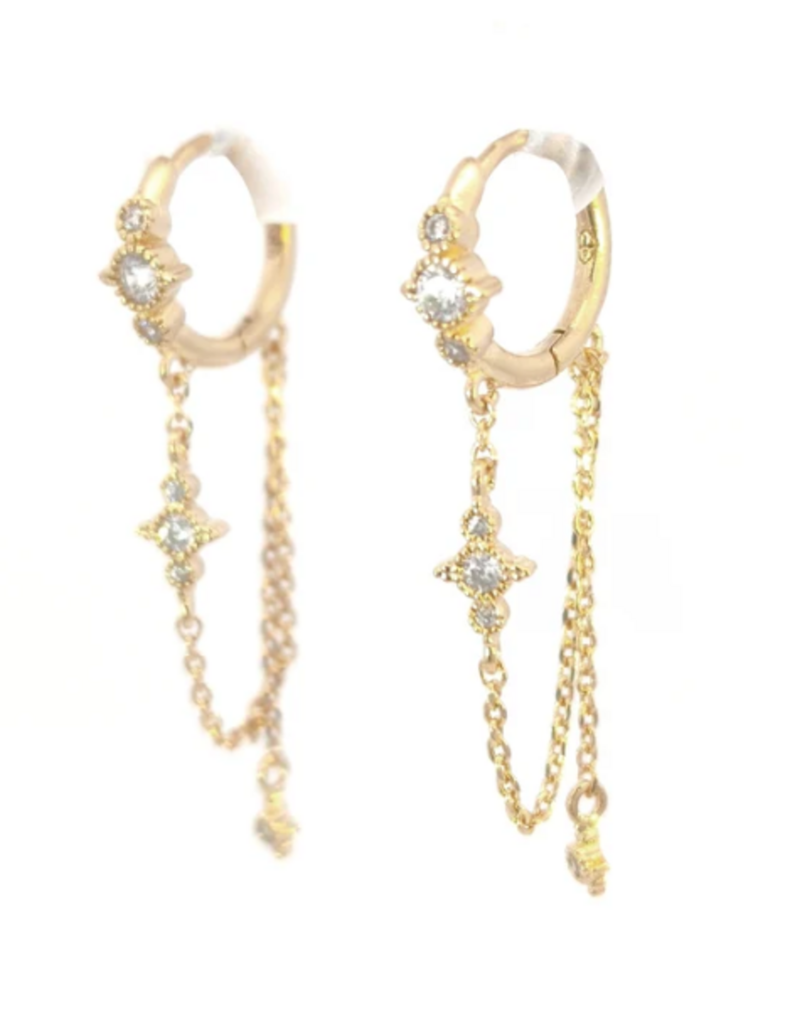 Rose Marie Earrings - Small hoop