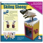Bekken Design Skiënd schaap (Skiing Sheep)