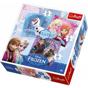 Legler Frozen puzzel 3 in 1