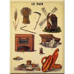 Cartexpo Metalen poster Le Pain 30 x 40 cm