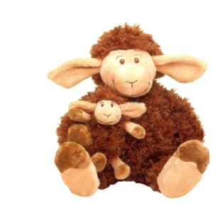 Anna Plush Schaap met baby