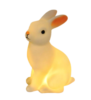 Foto poeder aankunnen nachtlamp konijn - Het Allegaartje