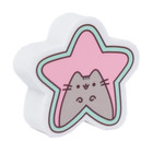 Pusheen gum Star junior rubber wit/roze