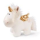 Nici knuffel Unicorn Angel junior 32 cm pluche roze/goud