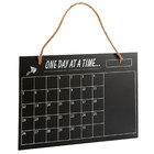 Pincello kalender 26 x 39,5 cm leisteen zwart/wit