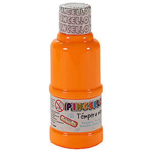 Pincello temperaverf Neon junior 120 ml oranje
