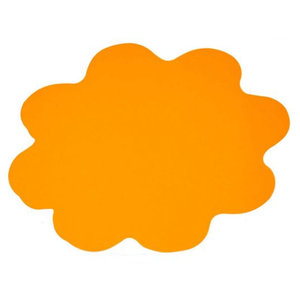 Pincello knutselpapier wolk junior 26 cm oranje 10-stuks