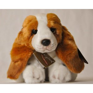 Anna Plush Basset puppy