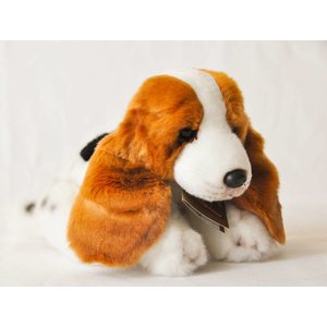 Anna Plush Basset puppy