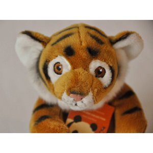 Anna Plush Baby tijger bruin