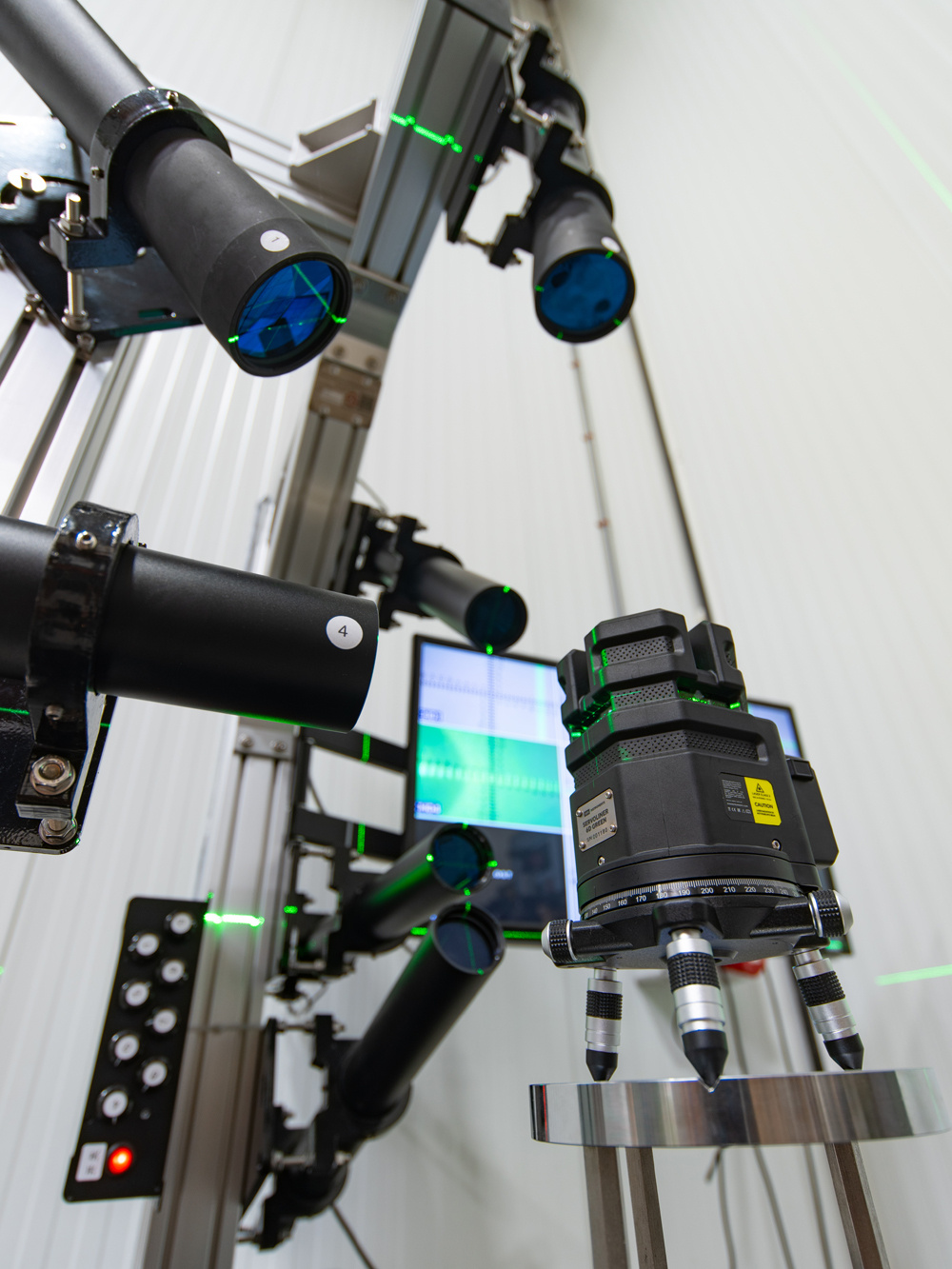 Kalibratie kruislijnlaser TOP SHOPS