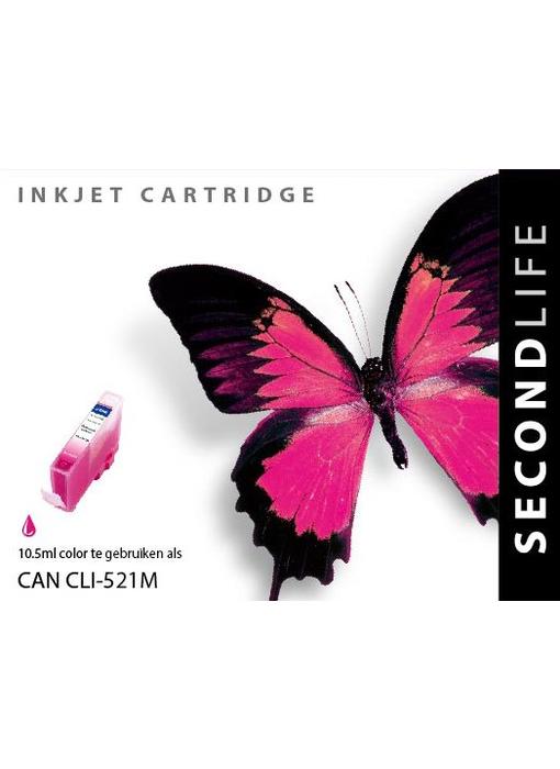 SecondLife Canon CLI 521 Magenta