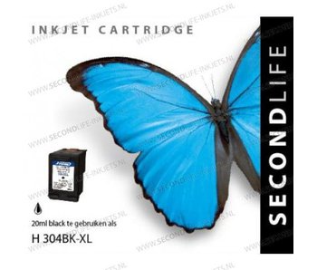 SecondLife Replacement SL for HP 304 XL Black