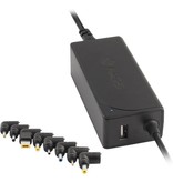 NGS 45W - universele laptop / notebook adapter - 45W - Automatisch - 8 tips - Dell - HP - Lenovo - Acer - Asus