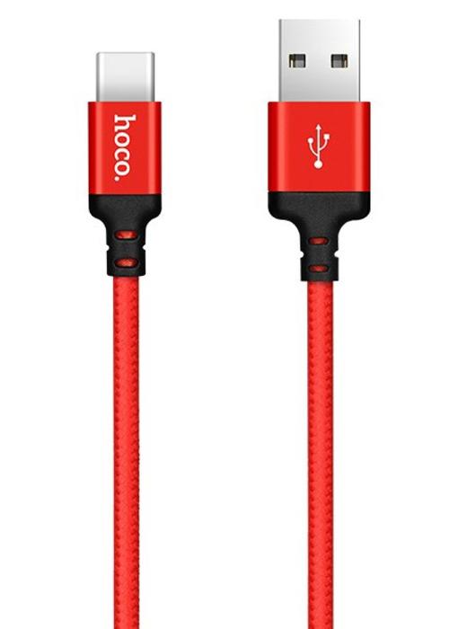 HOCO (1M) Charge&Synch USB-C Cable Red