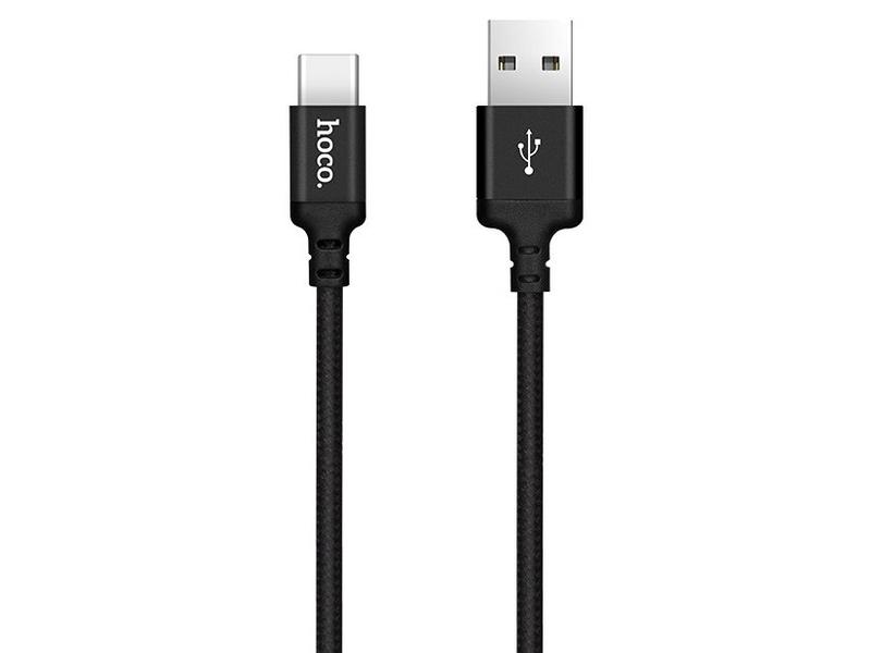 HOCO (2M) Charge&Synch USB-C Cable Black