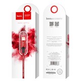 HOCO (1M) Charge&Synch Lightning Cable Red