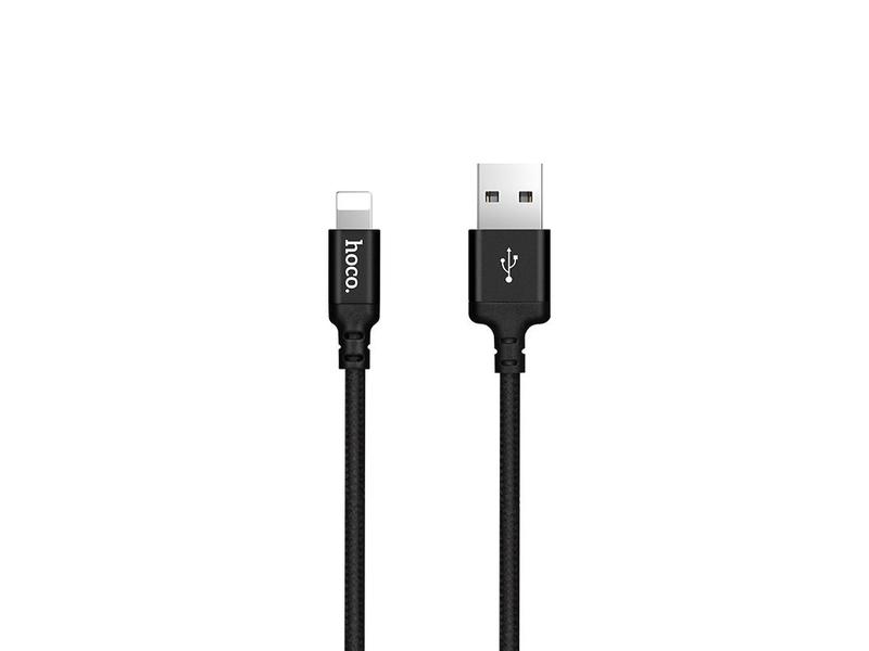 HOCO (2M) Charge&Synch Lightning Cable Black