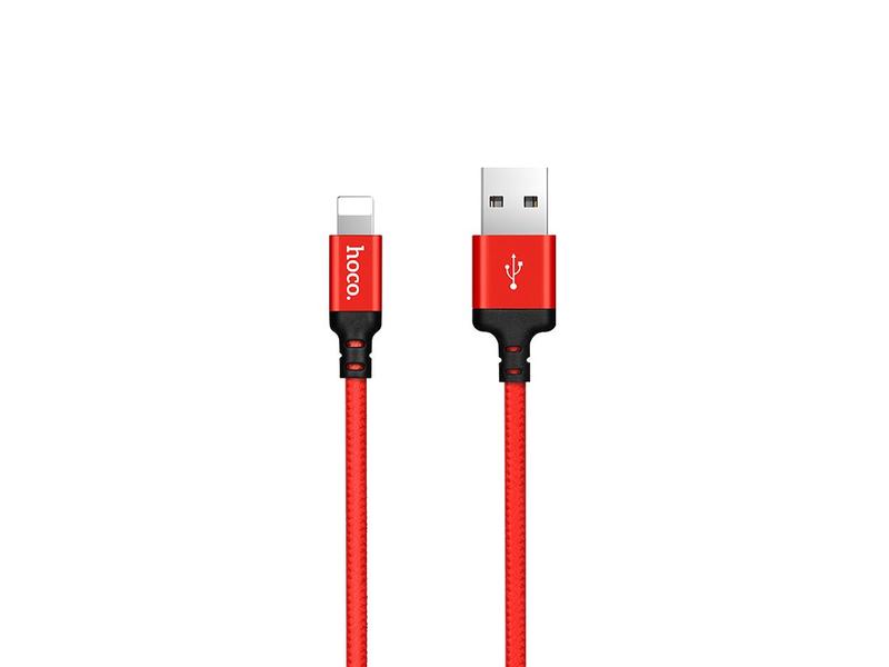 HOCO (2M) Charge&Synch Lightning Cable Red (2M)