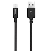 HOCO (1M) Charge&Synch Micro USB Cable Black