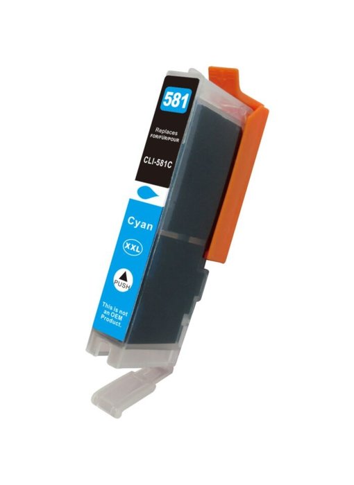 Ink Cartridge Compatible to Canon CLI-581 XXL; C; Bulk; Patent Free (13ml)