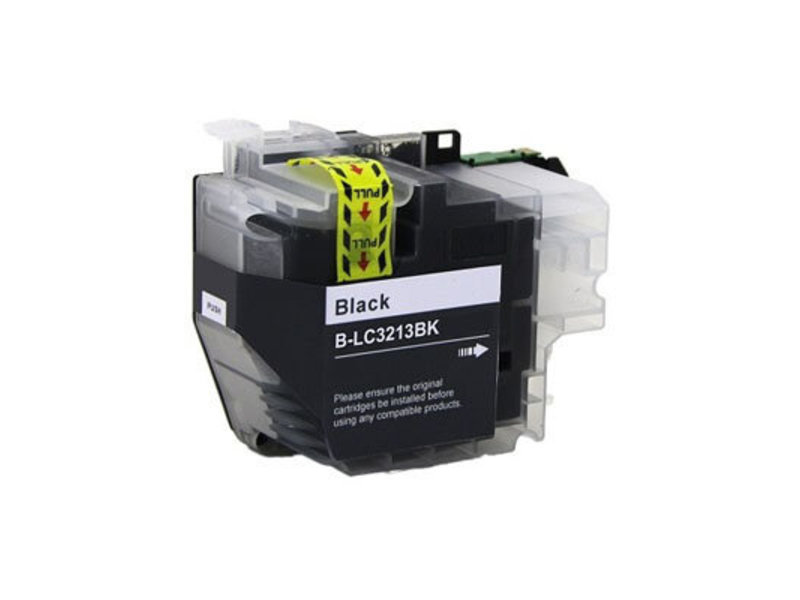 Ink Cartridge Compatible to Brother LC3213 XL; BK; Bulk (11ml)