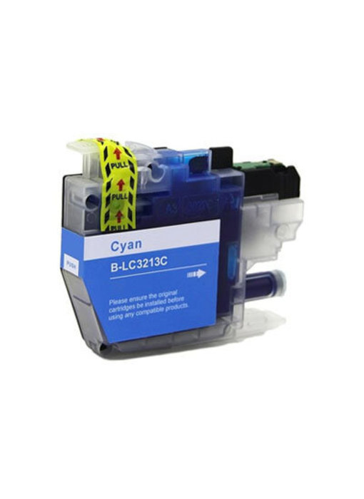 Ink Cartridge Compatible to Brother LC3213 XL; C; Bulk (7ml)