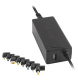 NGS 45W - universele laptop / notebook adapter - 45W - Automatisch - 8 tips - Dell - HP - Lenovo - Acer - Asus