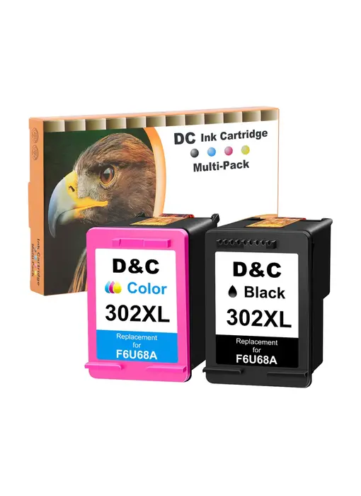 SecondLife DC HP 302 multipack zwart + 3 kleuren