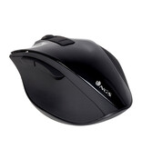 NGS BOW BLACK 5 BUTTONS OPTICAL WIRELESS MOUSE, ERGONOMIC, BIG SIZE