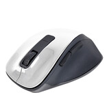 NGS BOW WHITE 5 BUTTONS OPTICAL WIRELESS MOUSE, ERGONOMIC, BIG SIZE