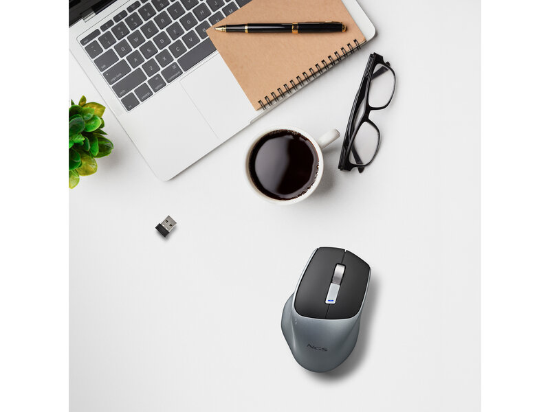 NGS LUSH-RB WIRELESS RECHARGEABLE MULTIMODE MOUSE