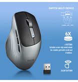 NGS LUSH-RB WIRELESS RECHARGEABLE MULTIMODE MOUSE NGS LUSH-RB WIRELESS RECHARGEABLE MULTIMODE MOUSE