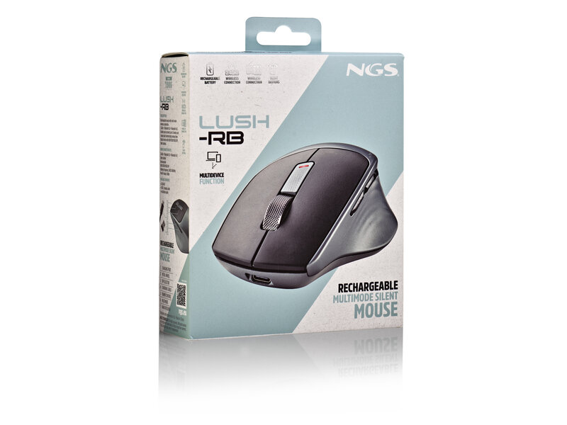 NGS LUSH-RB WIRELESS RECHARGEABLE MULTIMODE MOUSE