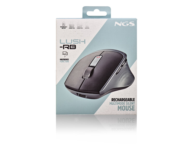 NGS LUSH-RB WIRELESS RECHARGEABLE MULTIMODE MOUSE