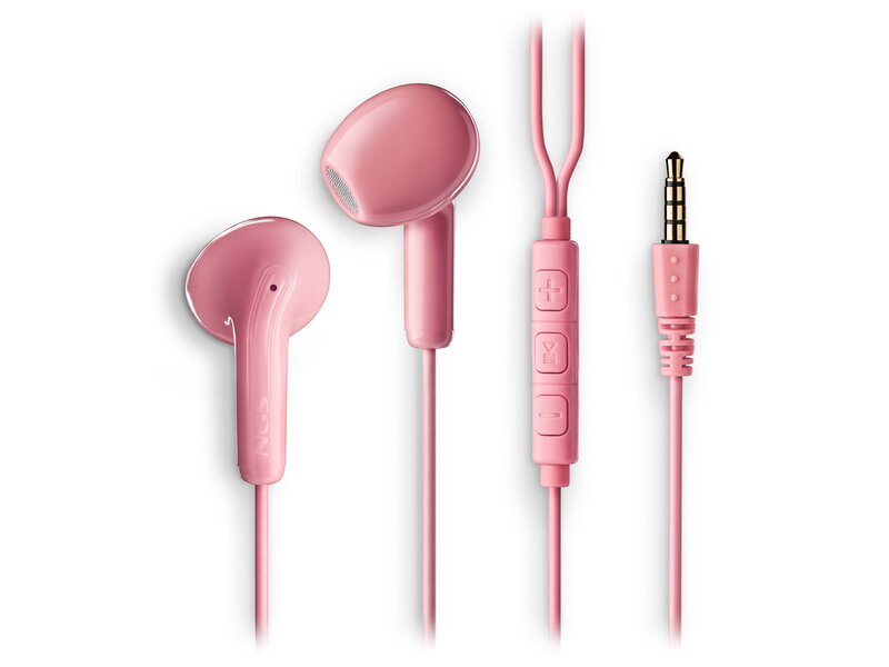 NGS CROSS FLIP PINK JACK 3.5mm CONNECTION - MICRO CONTROL BUTTONS