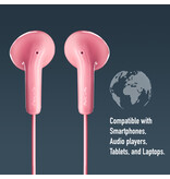 NGS CROSS FLIP PINK JACK 3.5mm CONNECTION - MICRO CONTROL BUTTONS