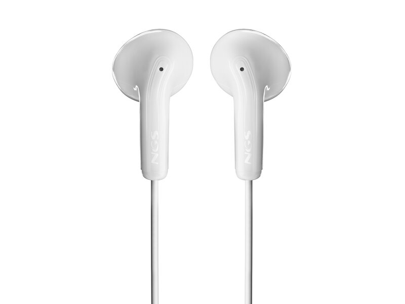 NGS CROSS FLIP WHITE JACK 3.5mm CONNECTION - MICRO CONTROL BUTTONS