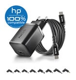 NGS BUD 65W-H USB-C 65W voedingsadapter + 1,5M USB-C kabel + 8 adaptertips