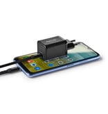 NGS BUD 65W-H USB-C 65W voedingsadapter + 1,5M USB-C kabel + 8 adaptertips