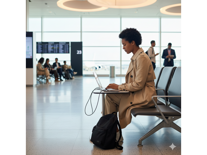 NGS BUD 65W-H USB-C 65W voedingsadapter + 1,5M USB-C kabel + 8 adaptertips