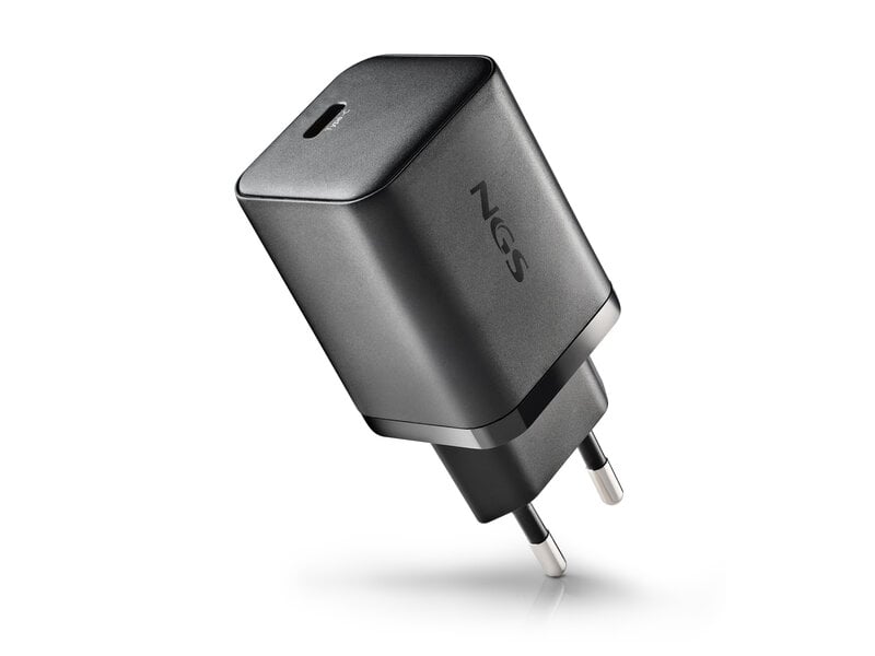 NGS BUD 65W-AC USB-C 65W voedingsadapter + 1,5M USB-C kabel + 4 ada